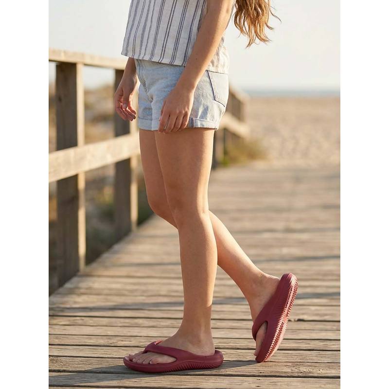 Iconics Women Pink Lightweight Eva Sandals (EURO 37)