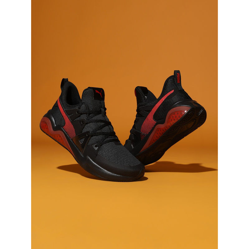 Buy Puma Cell Fraction Mesh Mens Black Training Shoes Online