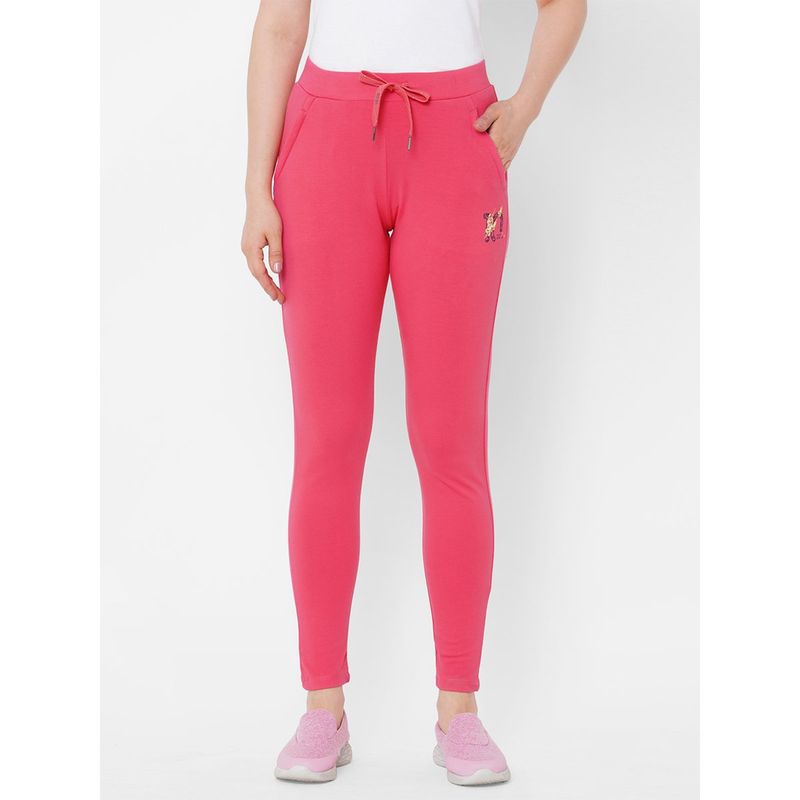 Sweet Dreams Womens Solid Pink Tights (3XL)