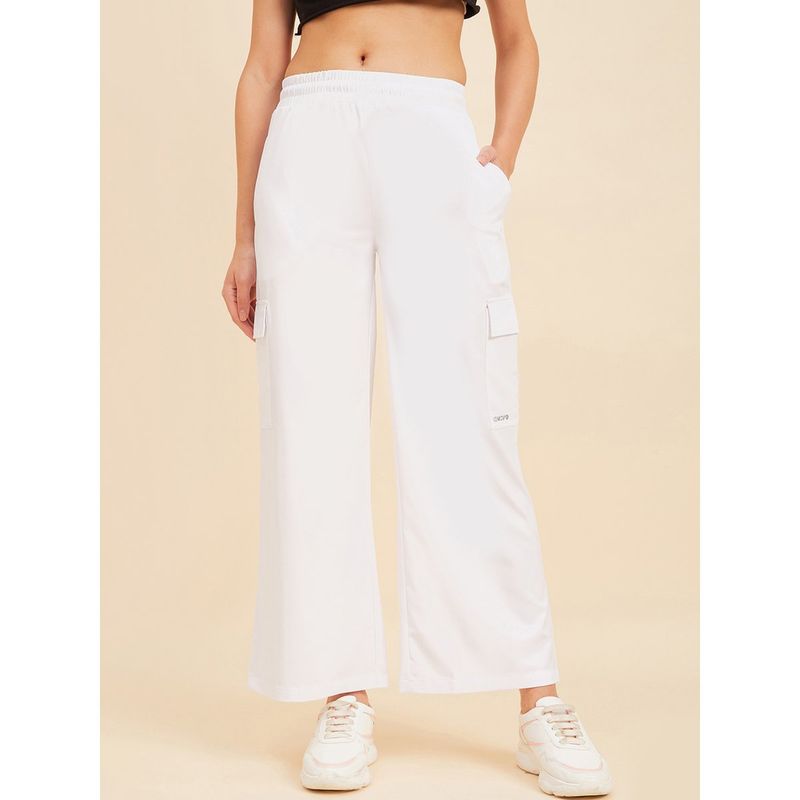 Sweet Dreams Womens Solid White Sweatpant (XL)