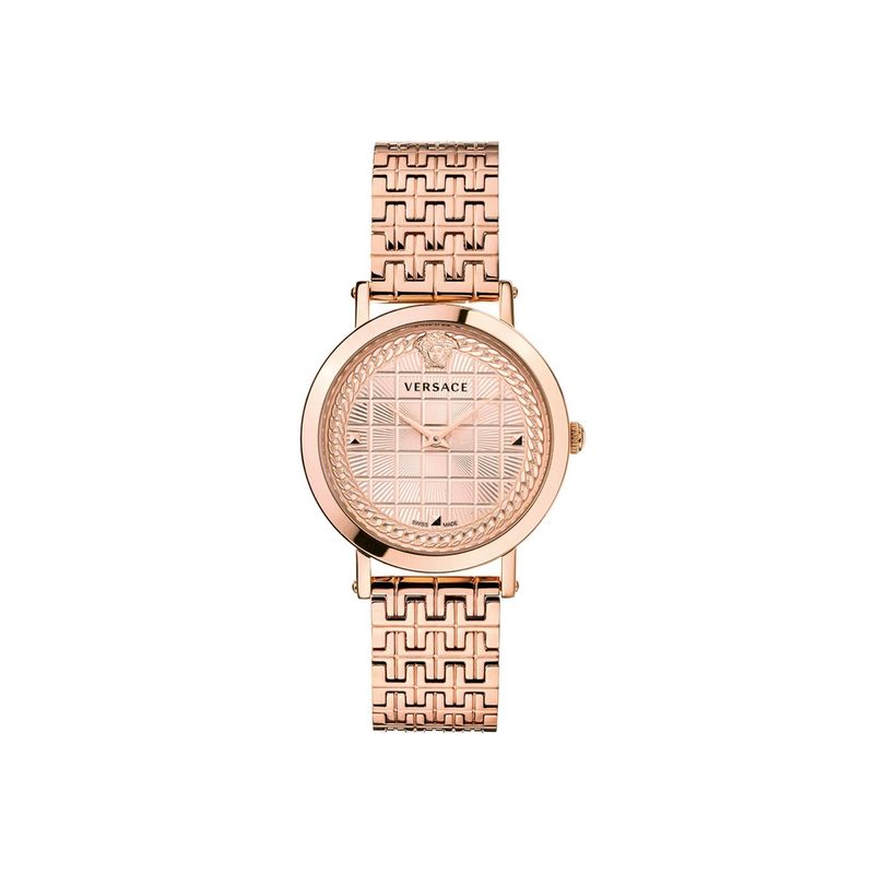 Rose gold versace watch cheap