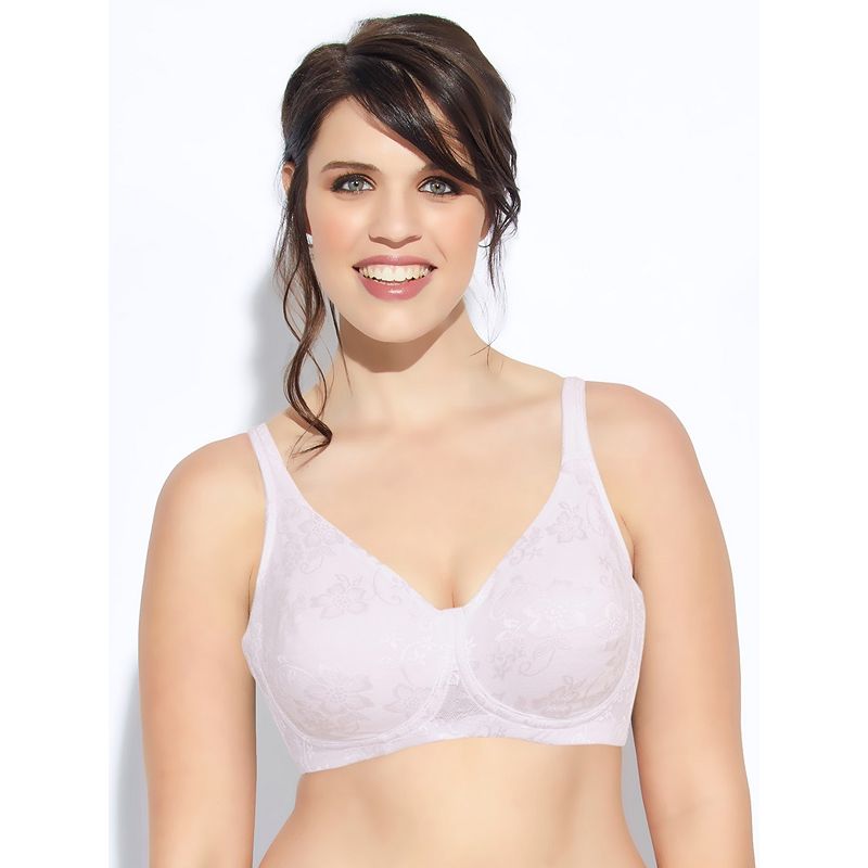 Buy Enamor F135 Minimizer Full Support Bra Non-Padded Wirefree High  Coverage - White (36DD) - F135 Online
