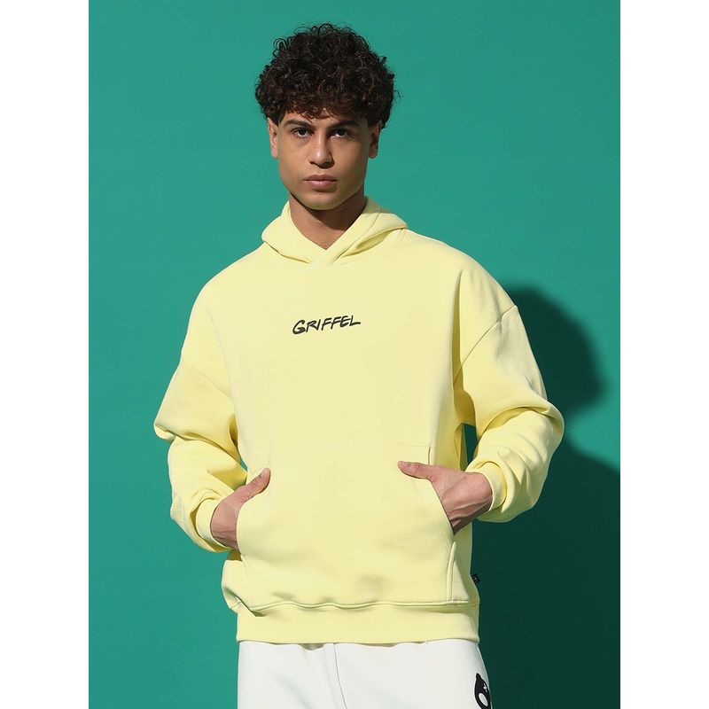 Griffel Vaguely Oversized Yellow Hoodie (S)