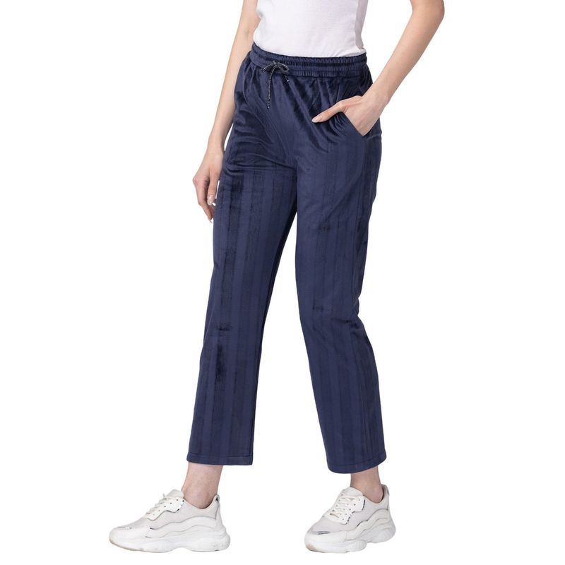 Candyskin Women Navy Blue Sweatpants Buy Candyskin Women Navy Blue