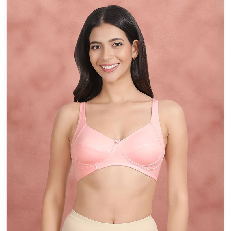 Shyaway Tickledpink Non Padded Everyday Side Support Bra (30C)