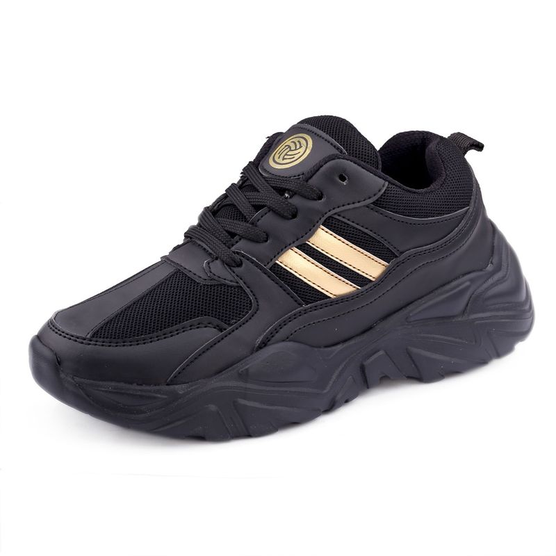 Bacca Bucci Daisy Chunky Platform Sneakers Black (UK 8)