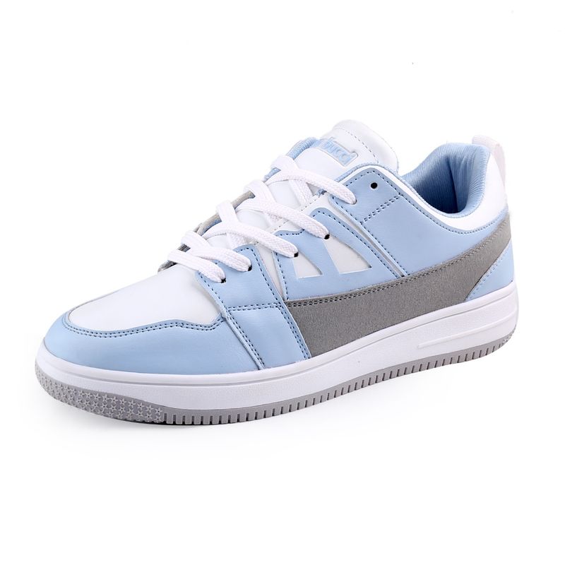 Bacca Bucci Serenity Low Top Flat Sole Fashion Womens Sneakers Sky Blue (UK 3)