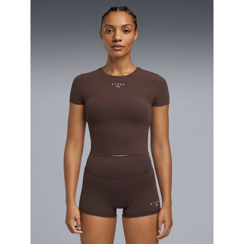 Puma X Hyrox Women's Shape Luxe Crop T-Shirt (XL)