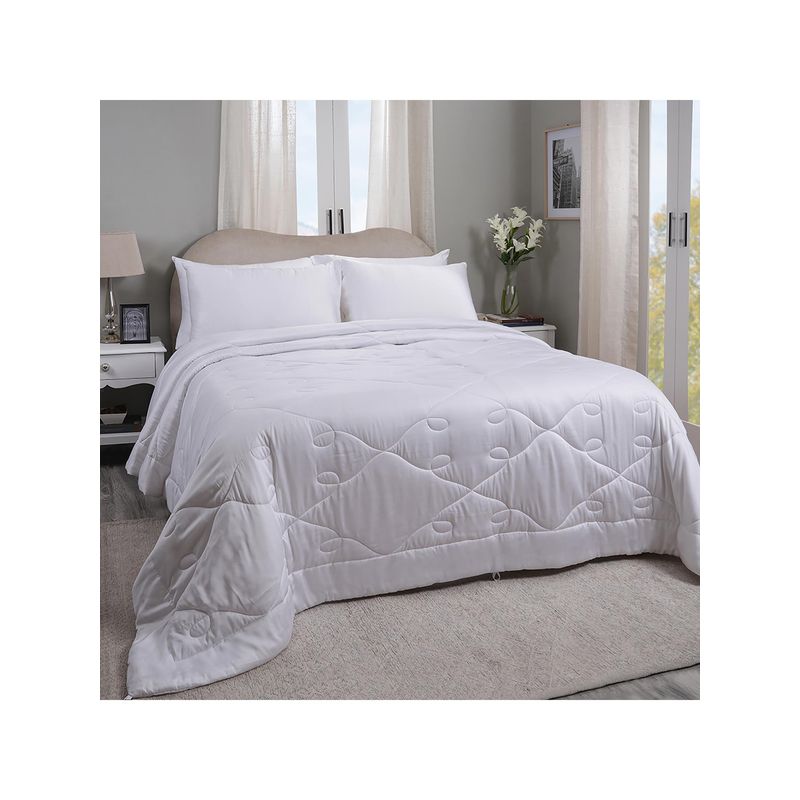 Maspar Soft and Silky Tencel Winter White Duvet Insert-Quilt (Single)