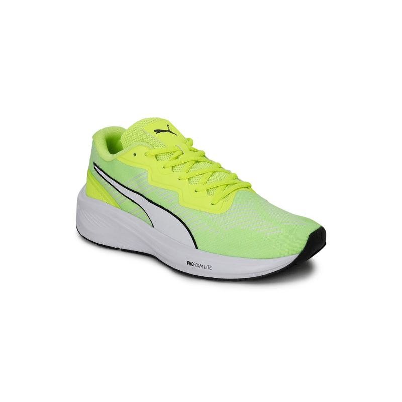 Puma Aviator Profoam Sky Unisex Green Running Shoes (UK 11)