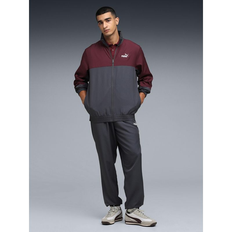Puma Mens Colorblock Woven Tracksuit (Set of 2) (XS)