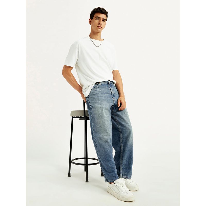 Levi's Men 578 Blue Loose Fit Mid Rise Jeans (28)