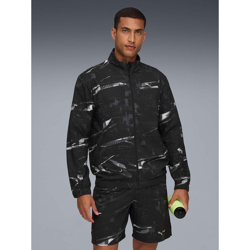 Puma Run Velocity Men AOP Printed Jacket (XL)