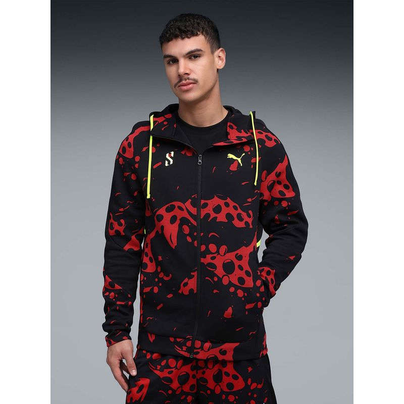 Puma Scoot Lab Evo Cross Men Basketball Slim Fit Jacket (XL)