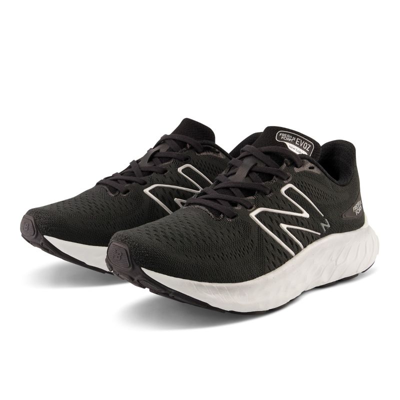 New Balance Womens Evoz Fresh Foamex Black Running Shoes (UK 8)