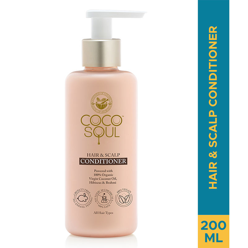 Buy Coco Soul Hair & Scalp Conditioner with Coconut & Ayurveda For ...