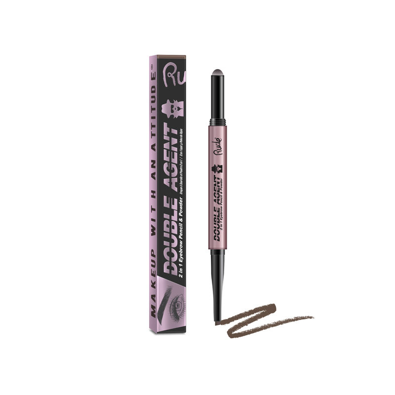 Rude Cosmetics Double Agent Eyeliner - Neutral Brown