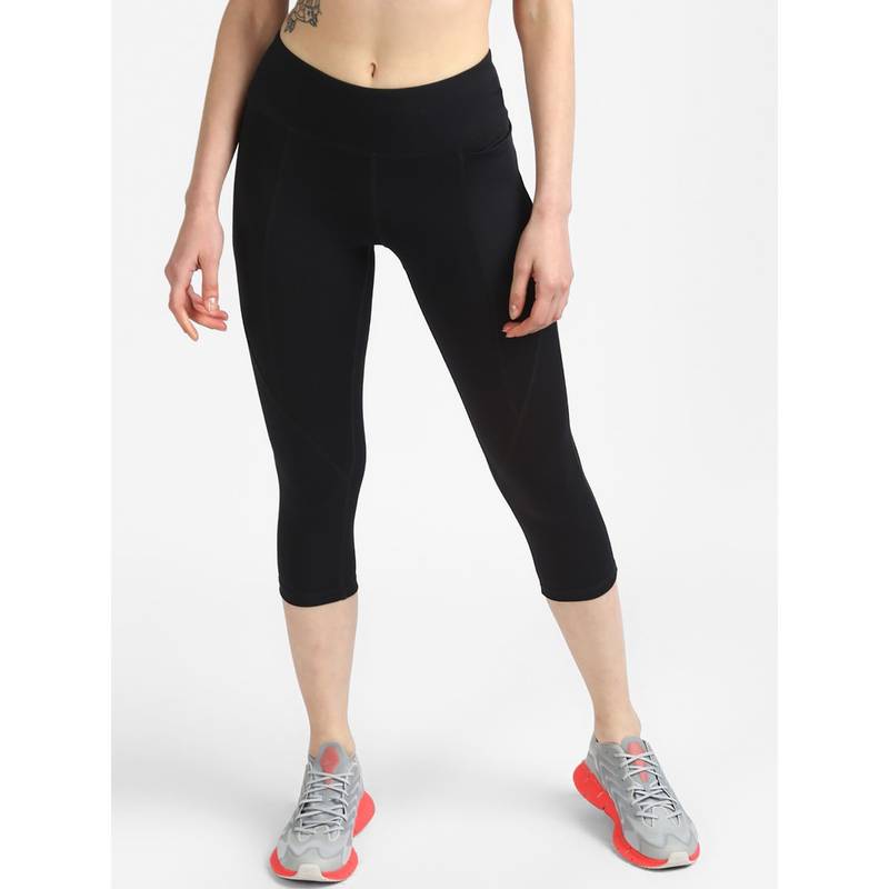 Reebok WOR PP CAPRI Black Training Tight (L)