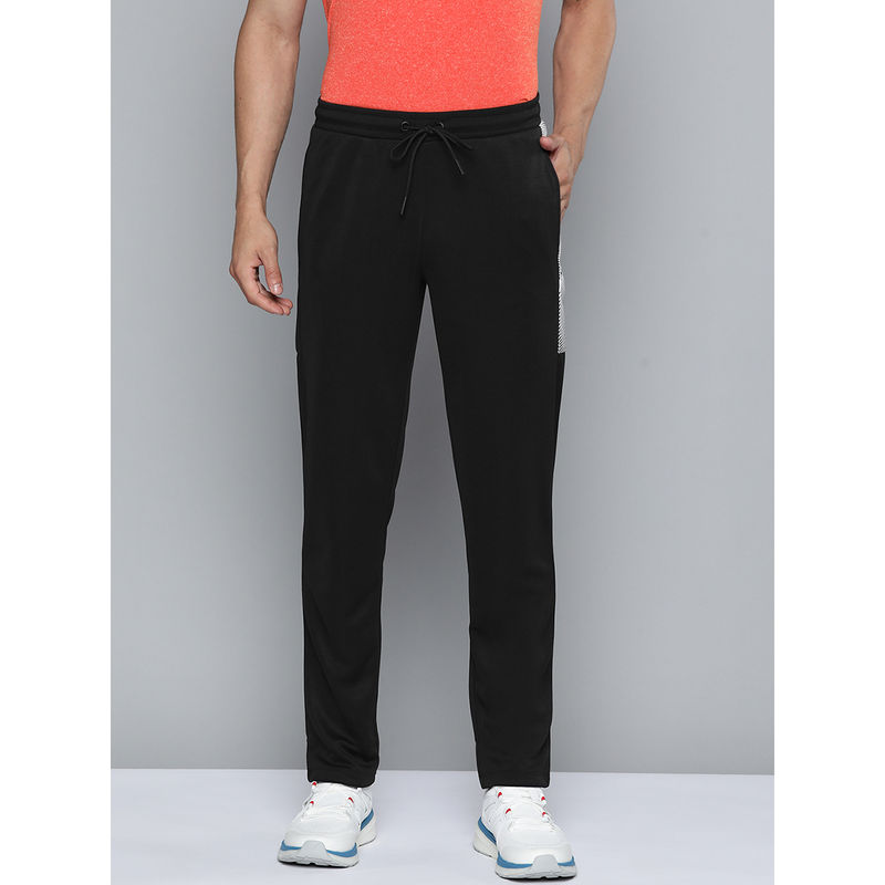 Alcis Men Black Solid Track Pants (XL)