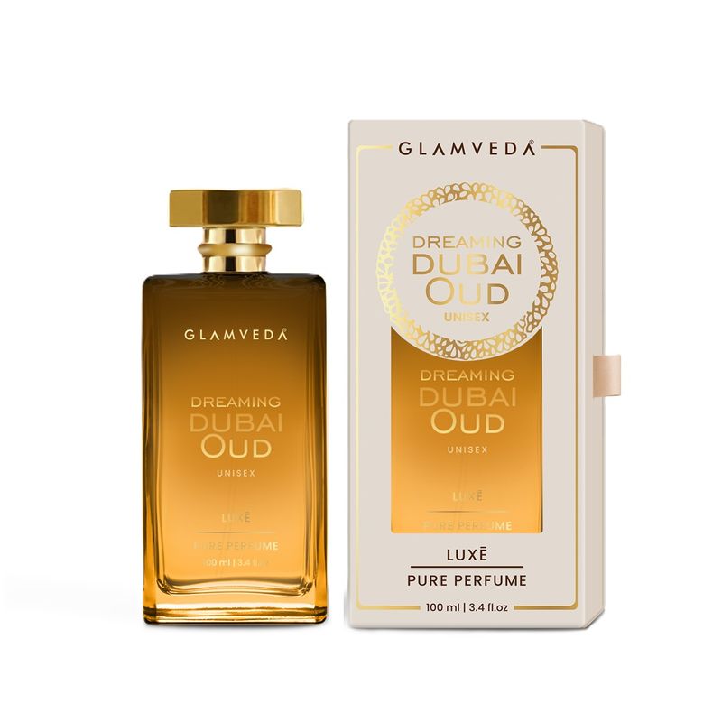 Glamveda Luxe Dreaming Dubai Oud Pure Perfume Unisex Fragrance