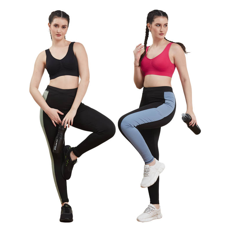 G Heist Multi-Color Assorted Solid Lightly Padded Bra for (Pack Of 2) (XS)