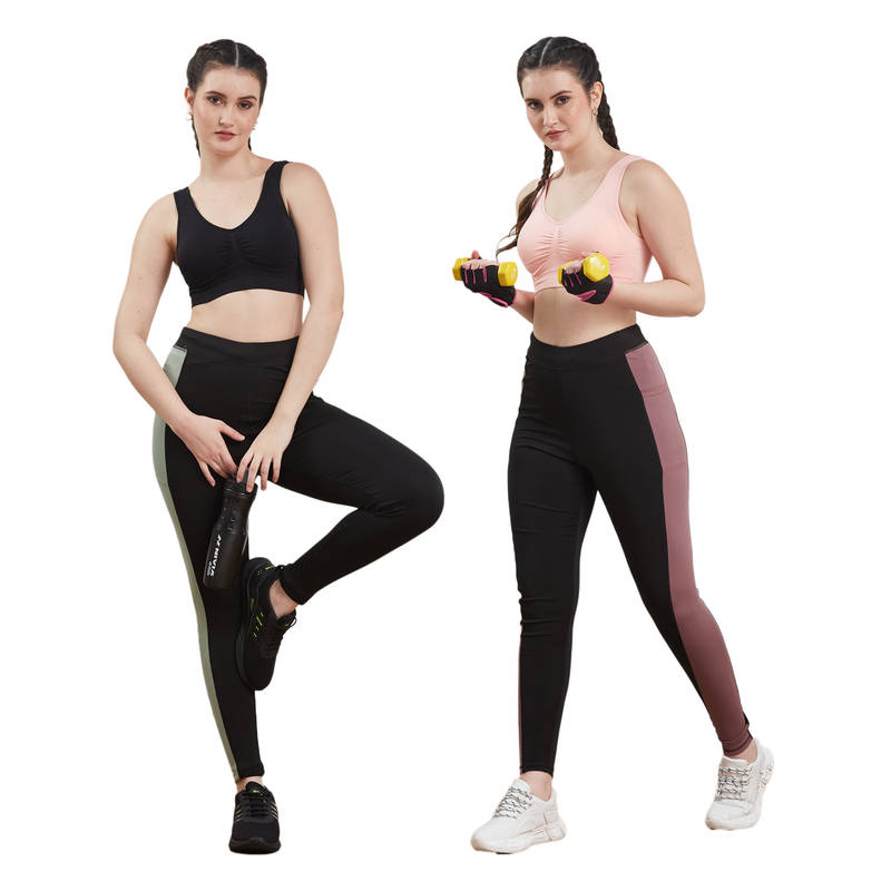 G Heist Multi-Color Assorted Solid Lightly Padded Bra for (Pack Of 2) (XS)