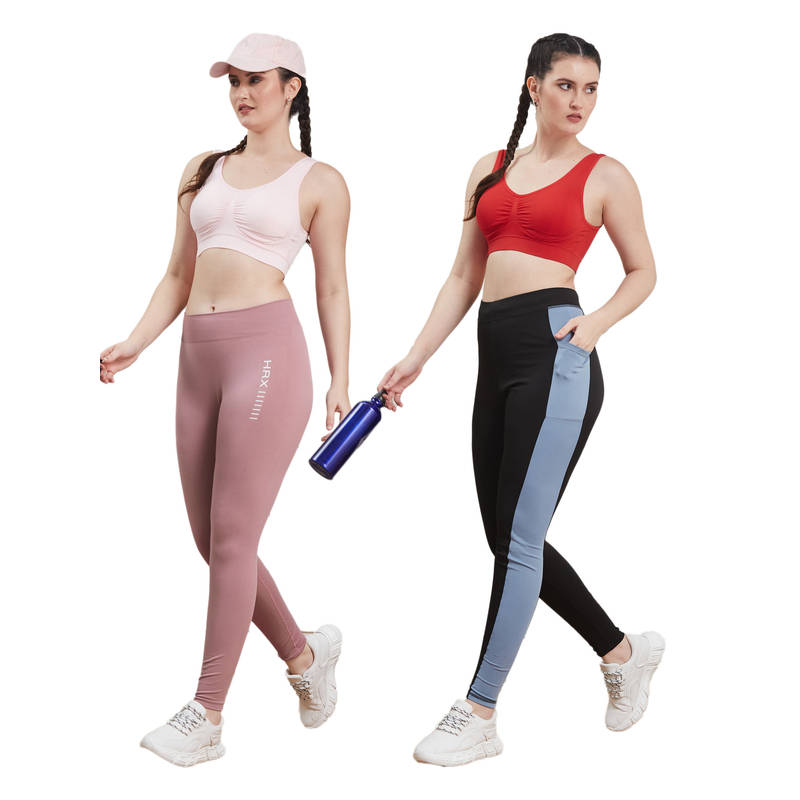 G Heist Multi-Color Assorted Solid Lightly Padded Bra for (Pack Of 2) (XS)