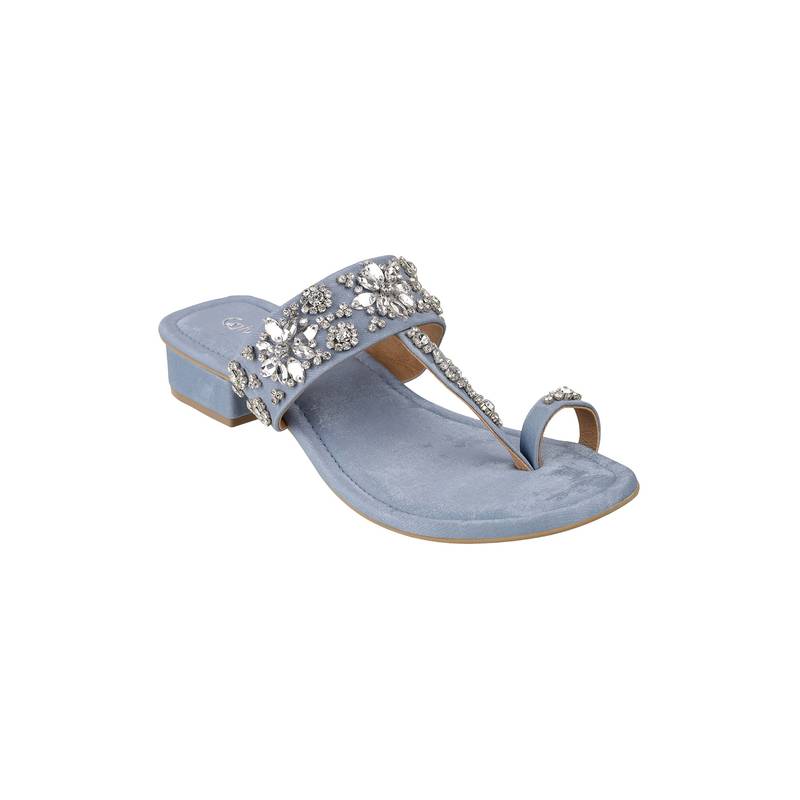 Catwalk Women Sandal Heels - Blue (UK 5)