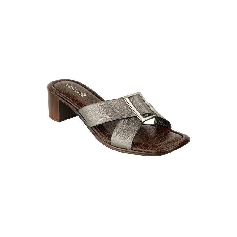 Catwalk Women Sandals Heels - Silver (UK 5)