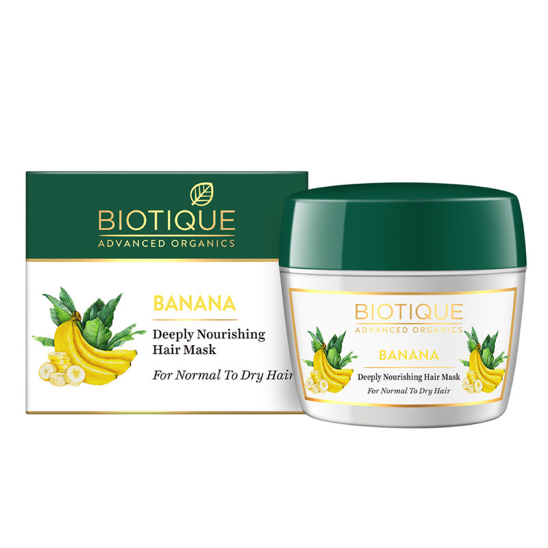 Buy Biotique Advanced Organics Banana Deeply Nourishing Hair Mask Online