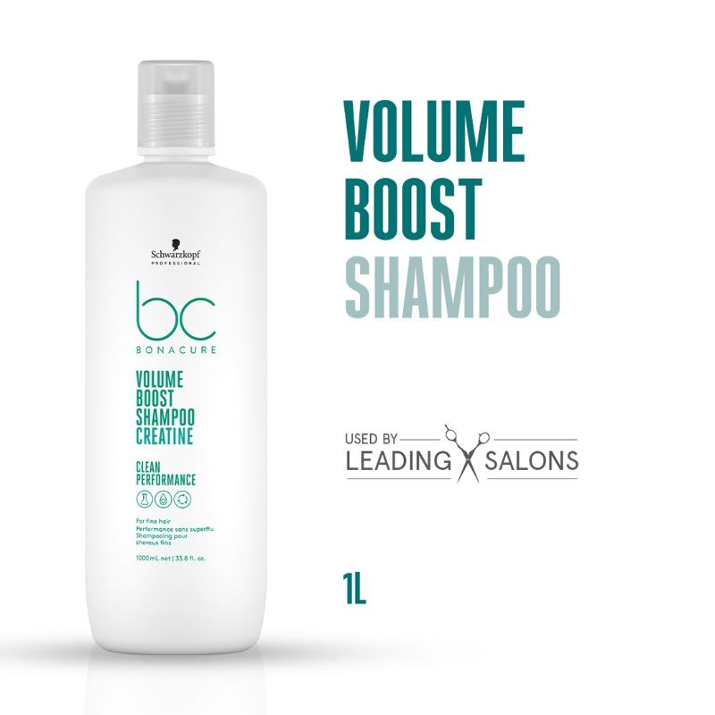 Schwarzkopf Professional Bonacure Volume Boost shampoo With Creatine - For Fine Hair