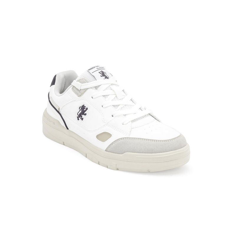 Red Tape Men Colorblocked Grey & White Lifestyle Sneakers (UK 8)