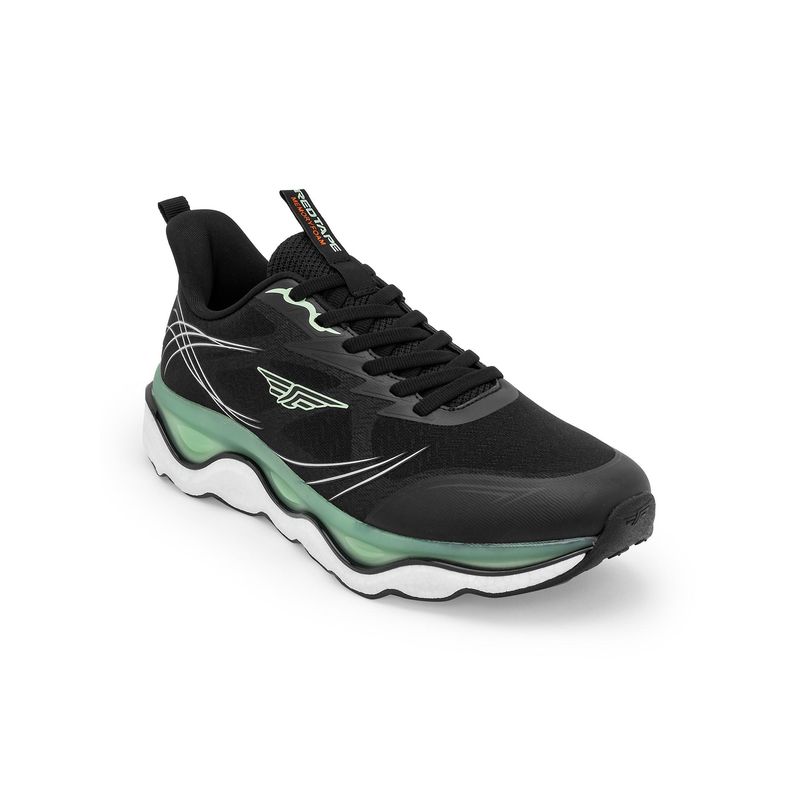 Buy Red Tape ETPU Men Colorblocked Black Green Athleisure Shoes