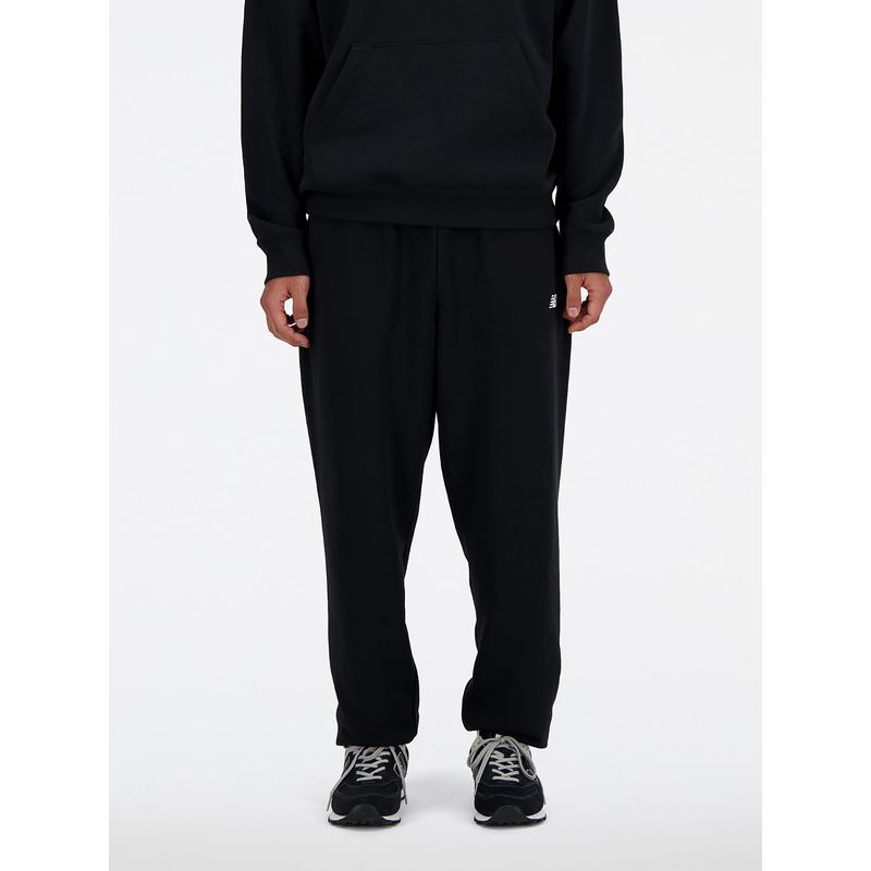 New Balance Black Solid Track Pant (XL)