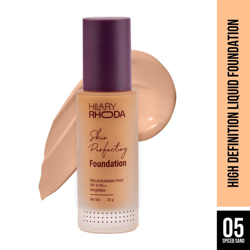 Hilary Rhoda Skin Perfecting Foundation With SPF 15 - Spiced Sand 05