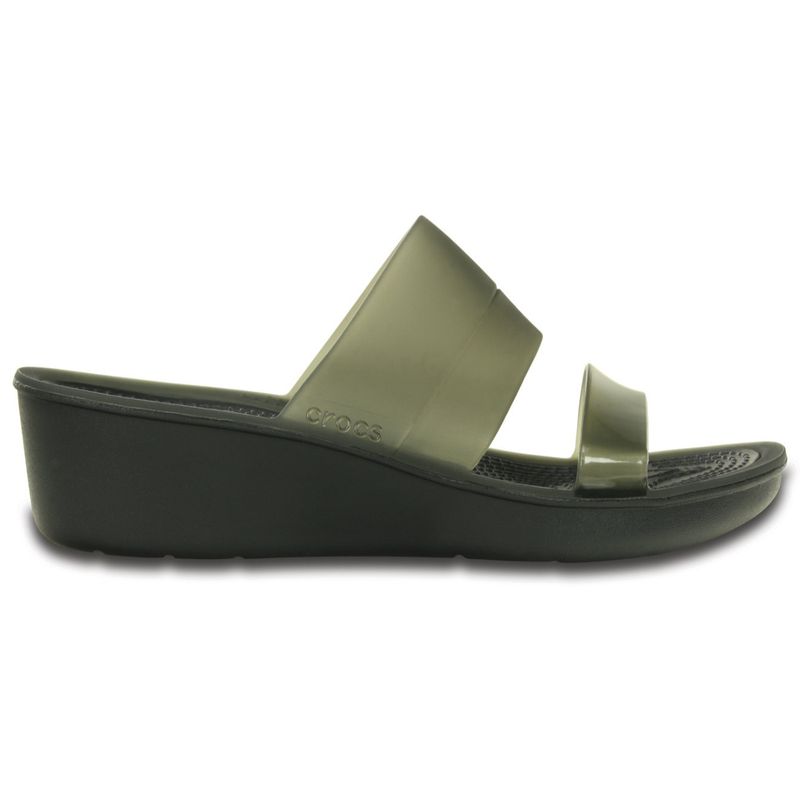 Crocs colorblock best sale wedge