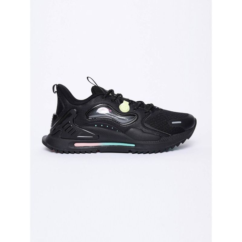 Xtep Black Retro Sneaker Shoes (EURO 37)