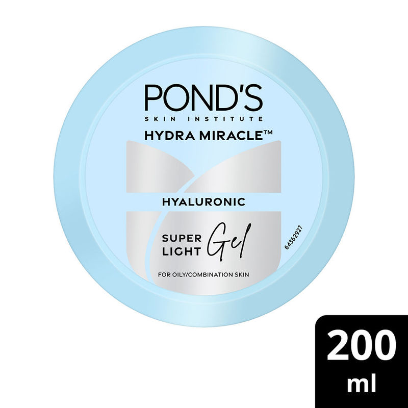 Ponds Super Light Gel Oil-Free Moisturize with Hyaluronic Acid & Vitamin E 24HR Hydration