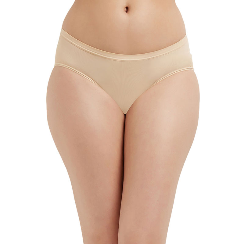 Wacoal Hygieni Mid Waist Medium Coverage Night Period Panty - Beige (XL)