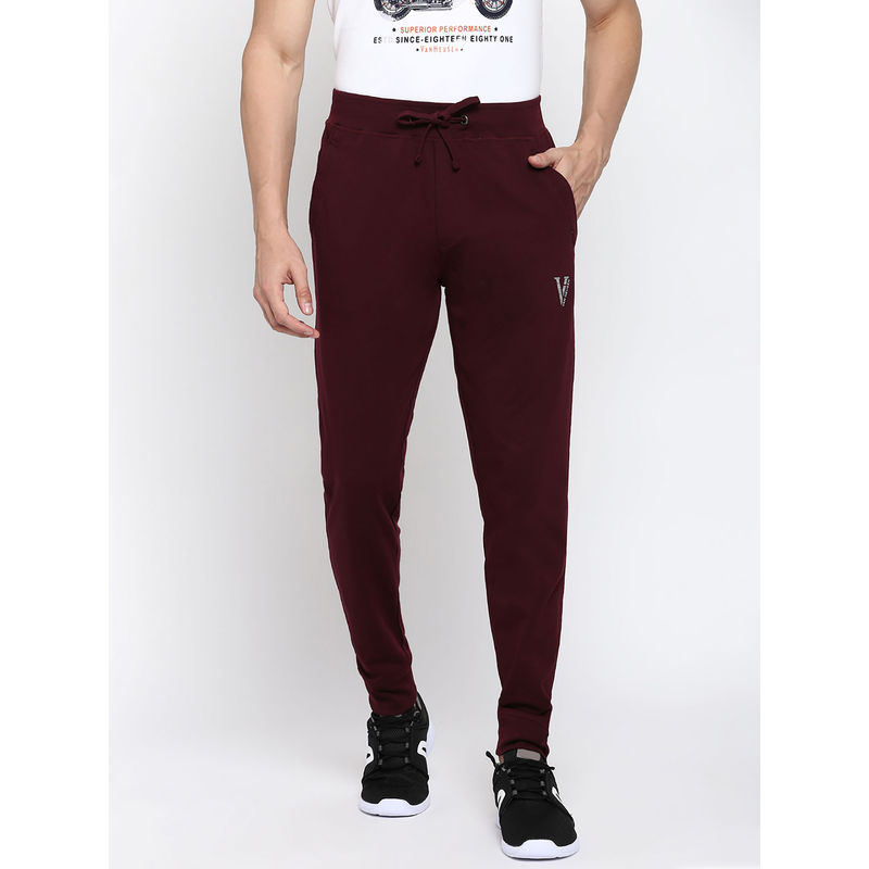 Van Heusen Athleisure Men Smart Tech & Easy Stain Release Joggers - Cabarnet (S)