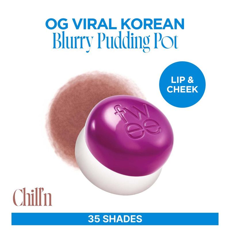 fwee Lip&Cheek Blurry Pudding Pot - Chill'n
