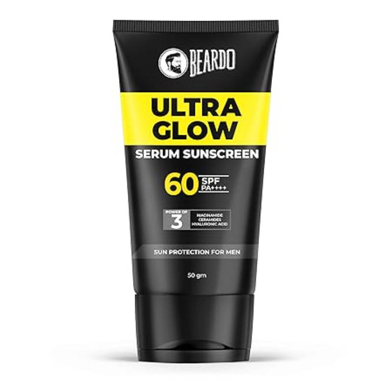 Beardo Ultra Glow Serum Sunscreen with SPF 60 PA++++