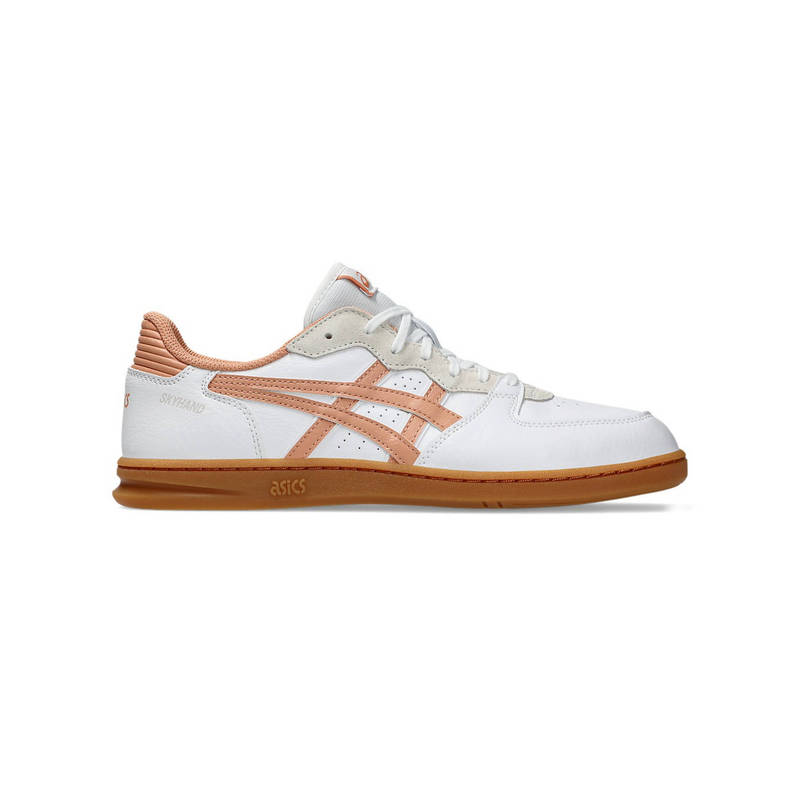 ASICS Unisex SKYHAND OG Sneakers Peach & White(UK 9)