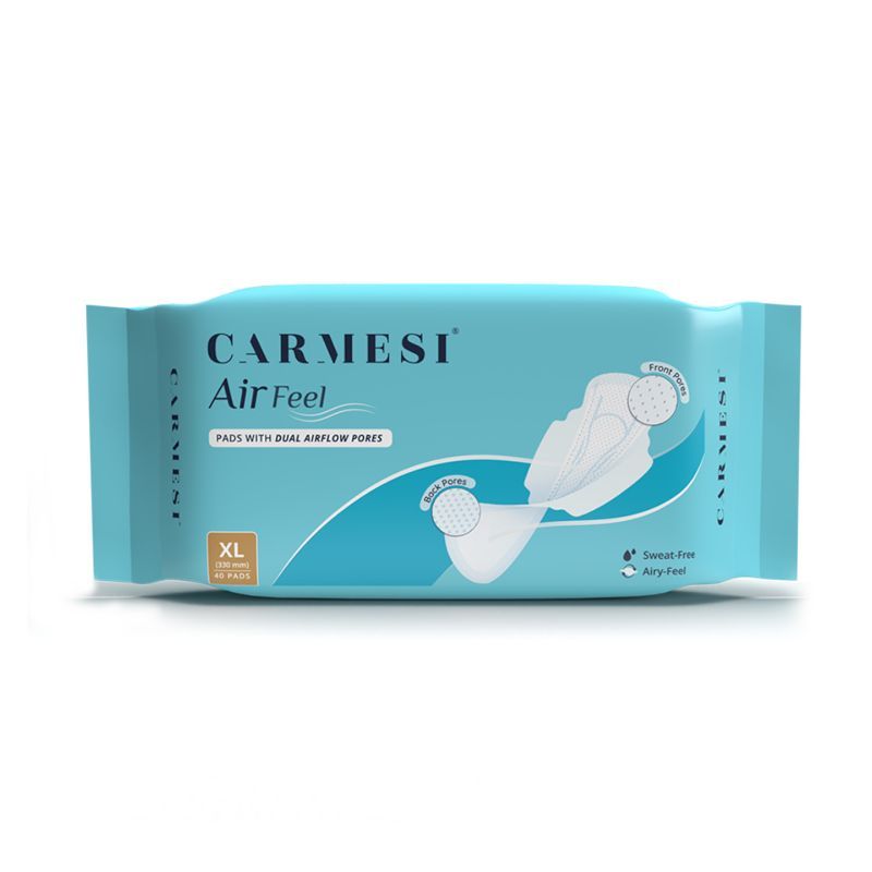 Carmesi Air Feel Sanitary 40 Pads With Dual Airflow Pores