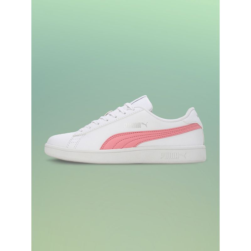 Puma Smashic Womens White Sneakers (UK 7)
