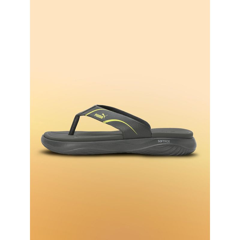 Puma Softride Seave Xpress Mens Grey Flip-Flop (UK 8)