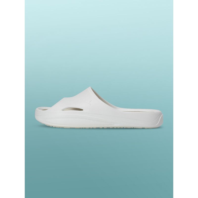 Puma Lithen Injex Mens White Sliders (UK 8)