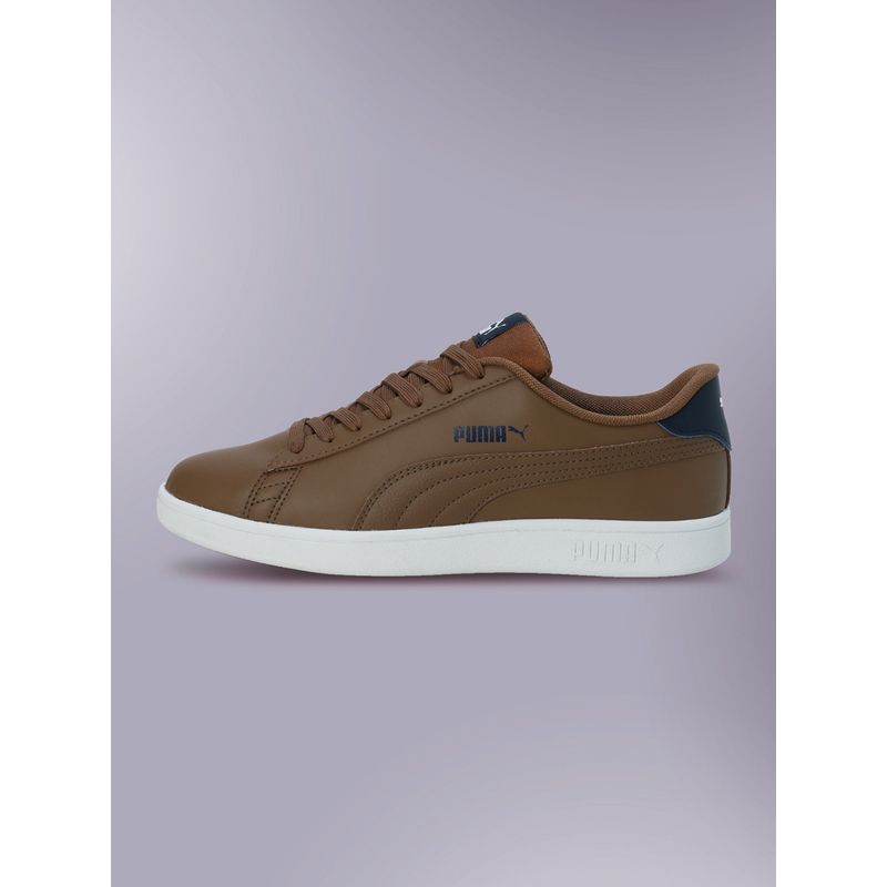 Puma Smashic Unisex Brown Sneakers (UK 8)