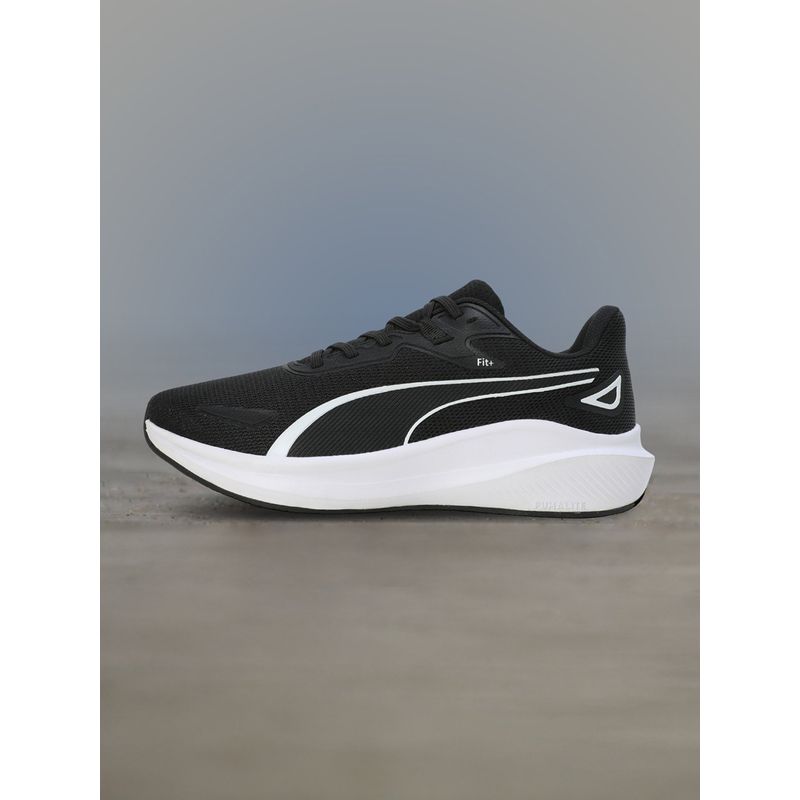 Puma Skyrocket Lite Men Black Running Shoes (UK 8)