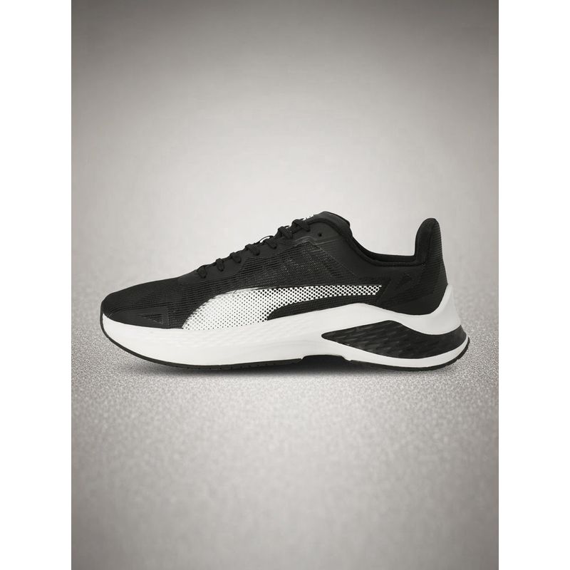 Puma Unisex Hyperglide X FusionLite Running Shoes Black (UK 6)